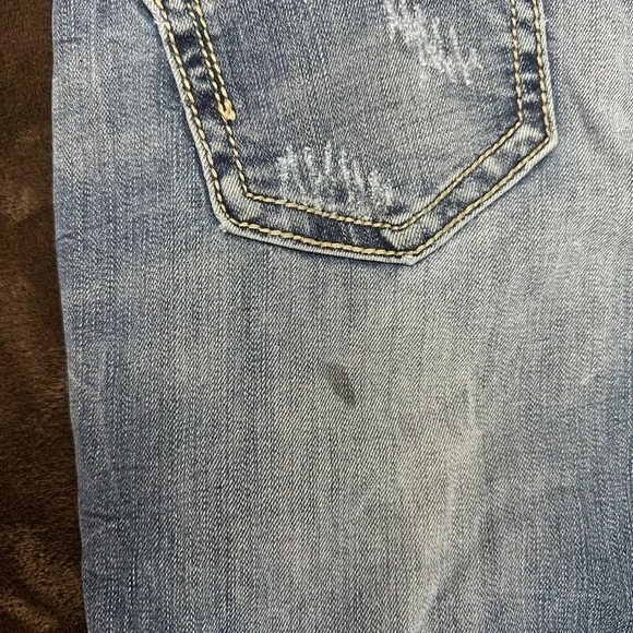 Buckle Blue Straight Leg Jeans - Picture 4 of 4